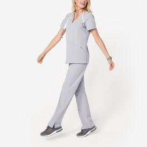 Figs Cement Livingston Scrub Pants